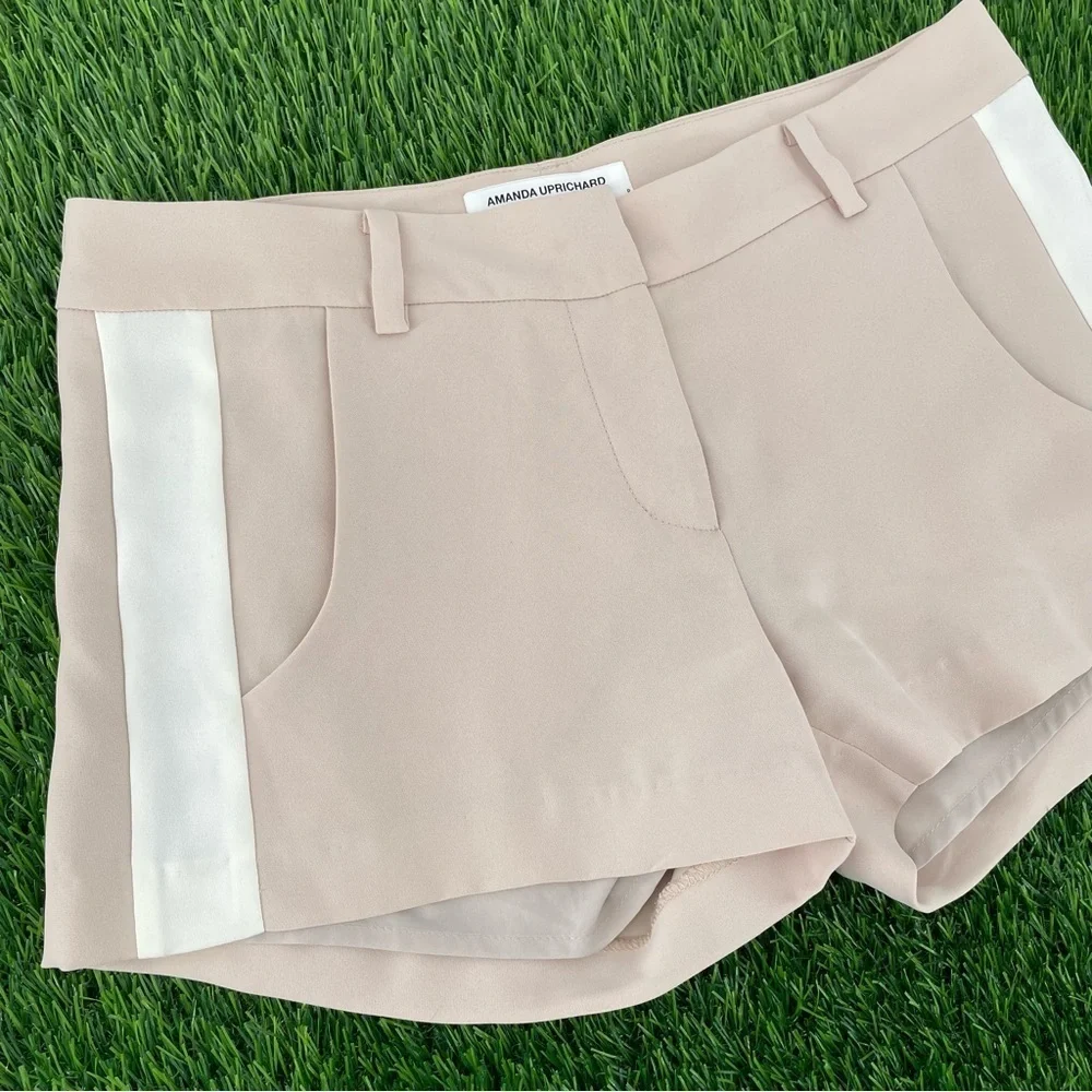 Amanda Uprichard Side Stripe Silky Short